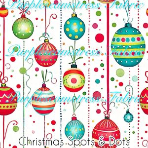Christmas Spots & Dots - Fabric