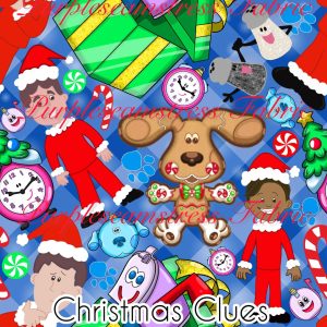 Christmas Clues - Fabric