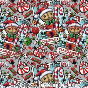 Creepy Christmas Sam - Fabric