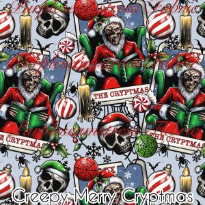 Creepy Merry Cryptmas - Fabric