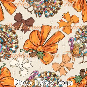 Disco Turkey Bows