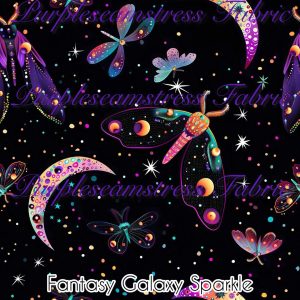 Fantasy Galaxy Sparkle - Fabric