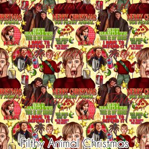 Filthy Animal Christmas - Fabric