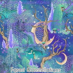 Forest Constellations - Fabric