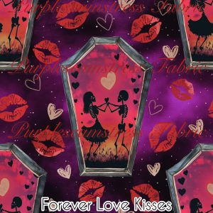 Forever Love Kisses - Fabric