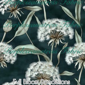 Full Bloom Dandelions - Fabric