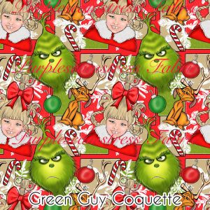 Green Guy Coquette - Fabric