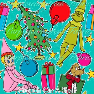 Grouch on a Shelf - Fabric