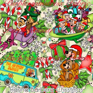 Hanna Barbera Christmas - Fabric
