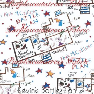 Kevin's Battle Plan - Fabric