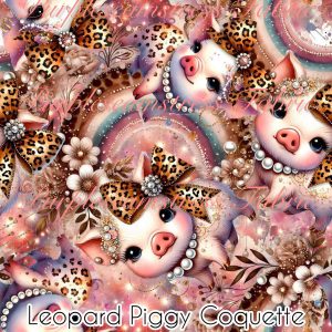Leopard Piggy Coquette