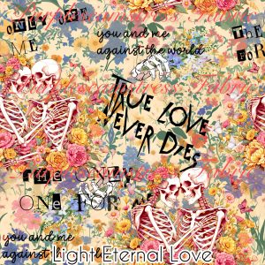 Light Eternal Love - Fabric