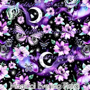 Magical Evening Floral - Fabric