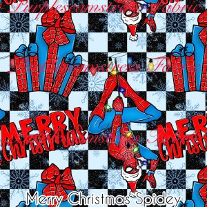 Merry Christmas Spidey - Fabric