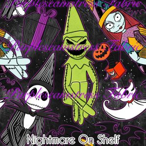 Nightmare on a Shelf - Fabric