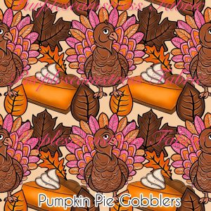 Pumpkin Pie Gobblers - Fabric