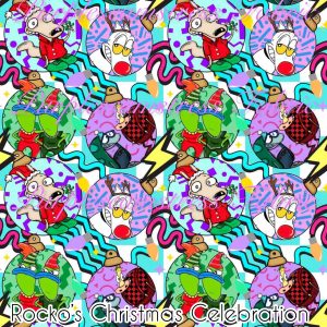 Rocko's Christmas Celebration - Fabric