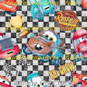 Rust - Eze Car Checks - Fabric