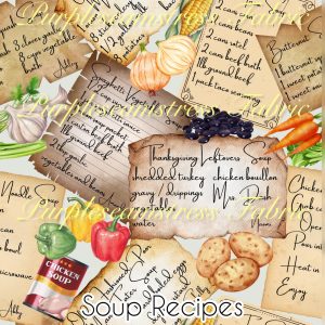 Soup Recipes - Fabric