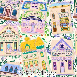 Spice Village - Fabric