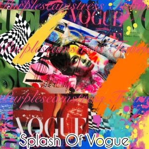 Splash Of Vogue - Fabric