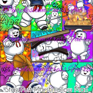 Stay Puft Marshmallow Man - Fabric