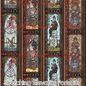 Stretching Elevator Portraits - Fabric