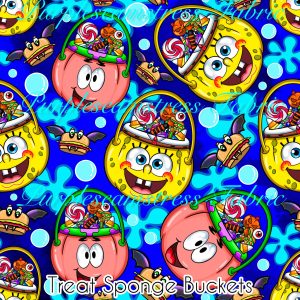 Treat Sponge Buckets - Fabric