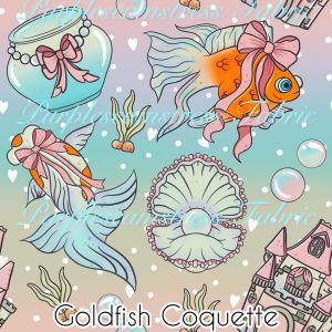 Goldfish Coquette - Fabric