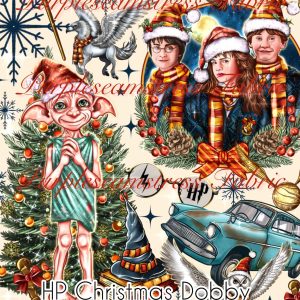 HP Christmas Dobby - Fabric