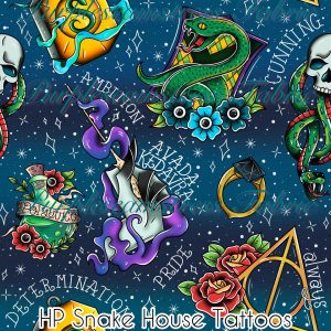 HP Snake House Tattoos
