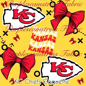 KC Chiefs Coquette - Fabric