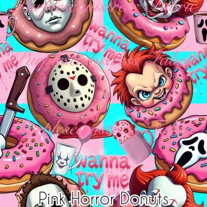 Pink Horror Donuts