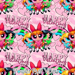 Power Puff Vday - Fabric