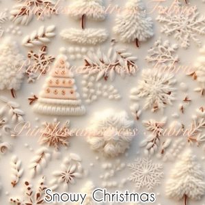 Snowy Christmas - Fabric