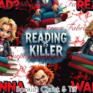 Bookish Chuck & Tiff - Fabric