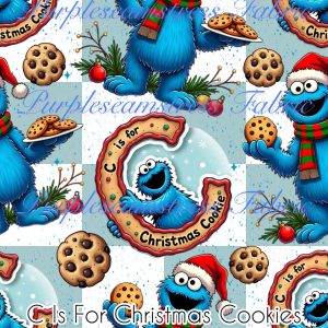C is for Christmas Cookies - Fabric