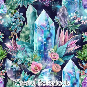 Crystal Botanicals - Fabric