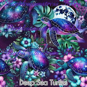 Deep Sea Turtles - Fabric