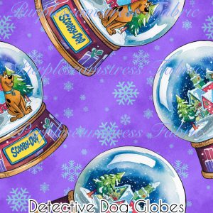 Detective Dog Globes - Fabric