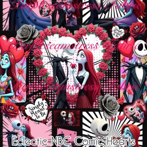 Eclectic NBC Comic Hearts
