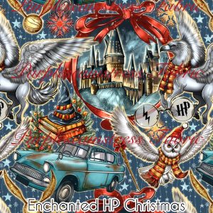 Enchanted HP Christmas - Fabric