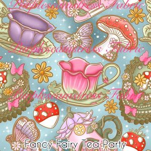 Fancy Fairy Tea Party - Fabric