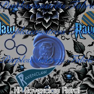 HP Ravenclaw Floral - Fabric