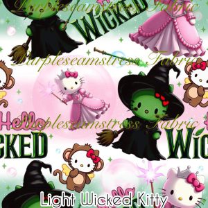 Light Wicked Kitty - Fabric