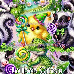 Lollipop Critters - Fabric