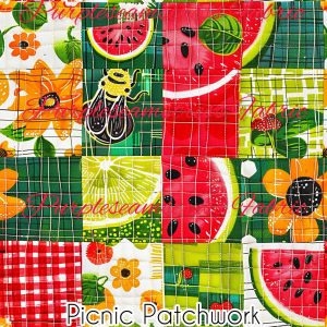 Picnic Patchwork - Fabric