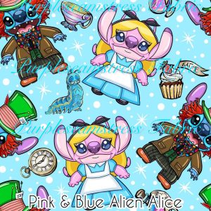 Pink & Blue Alien Alice