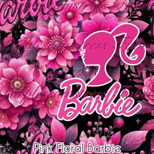 Pink Floral Barbie