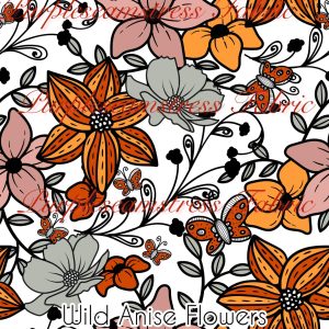 Wild Anise Flowers - Fabric